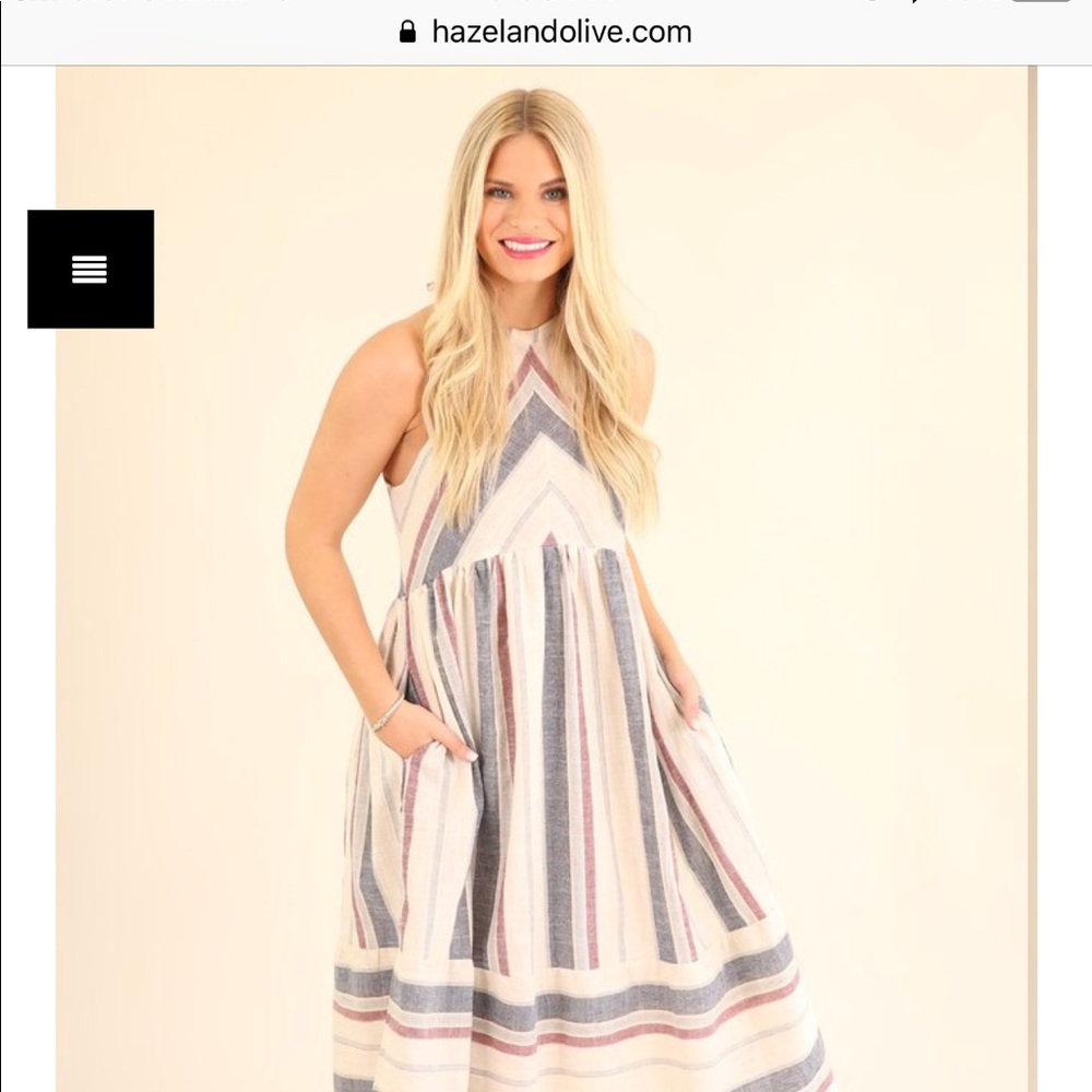 Hazel and olive boutique midi dress